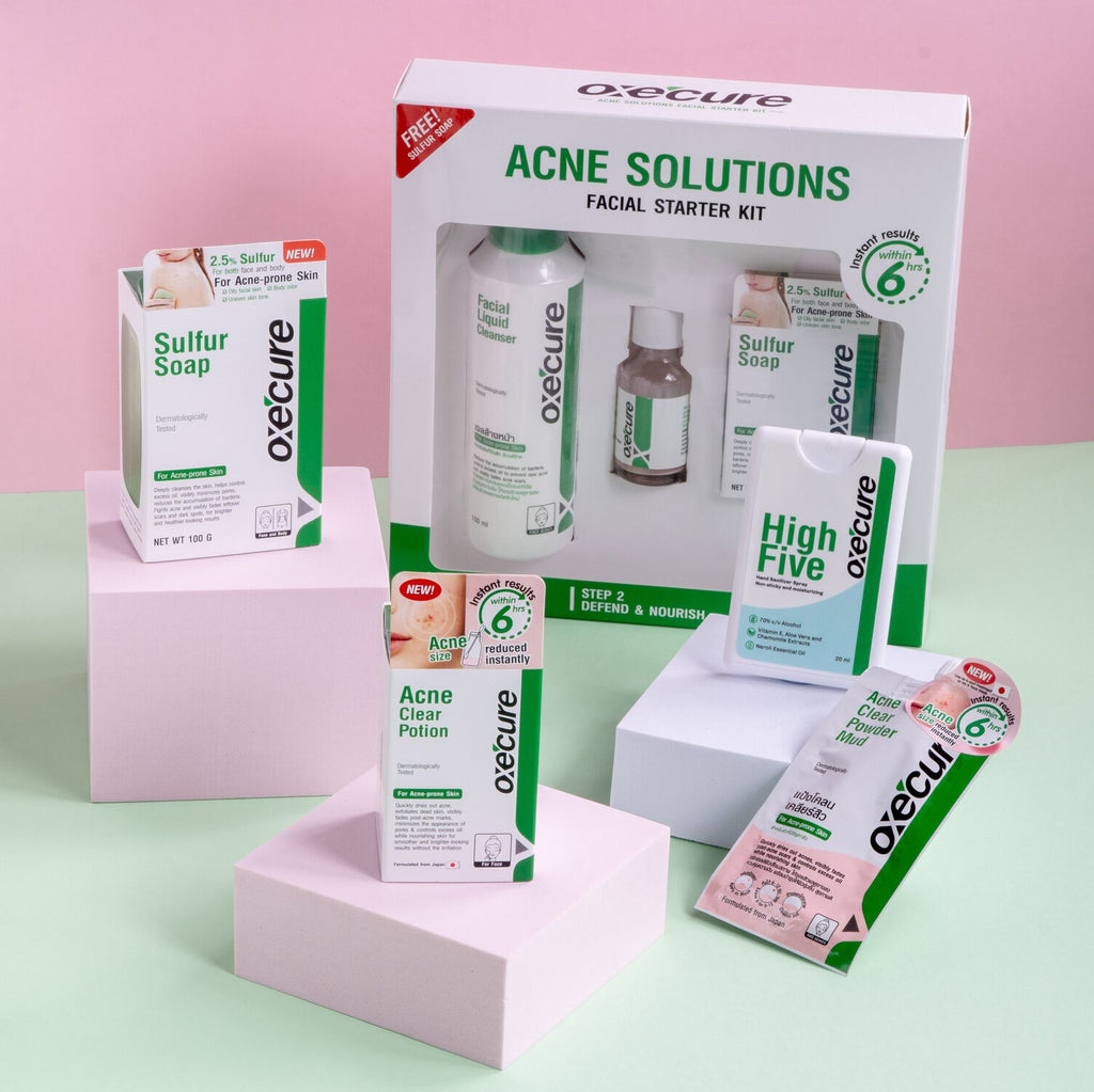 Oxecure’s Acne Solutions Line really works - here are my before and after photos